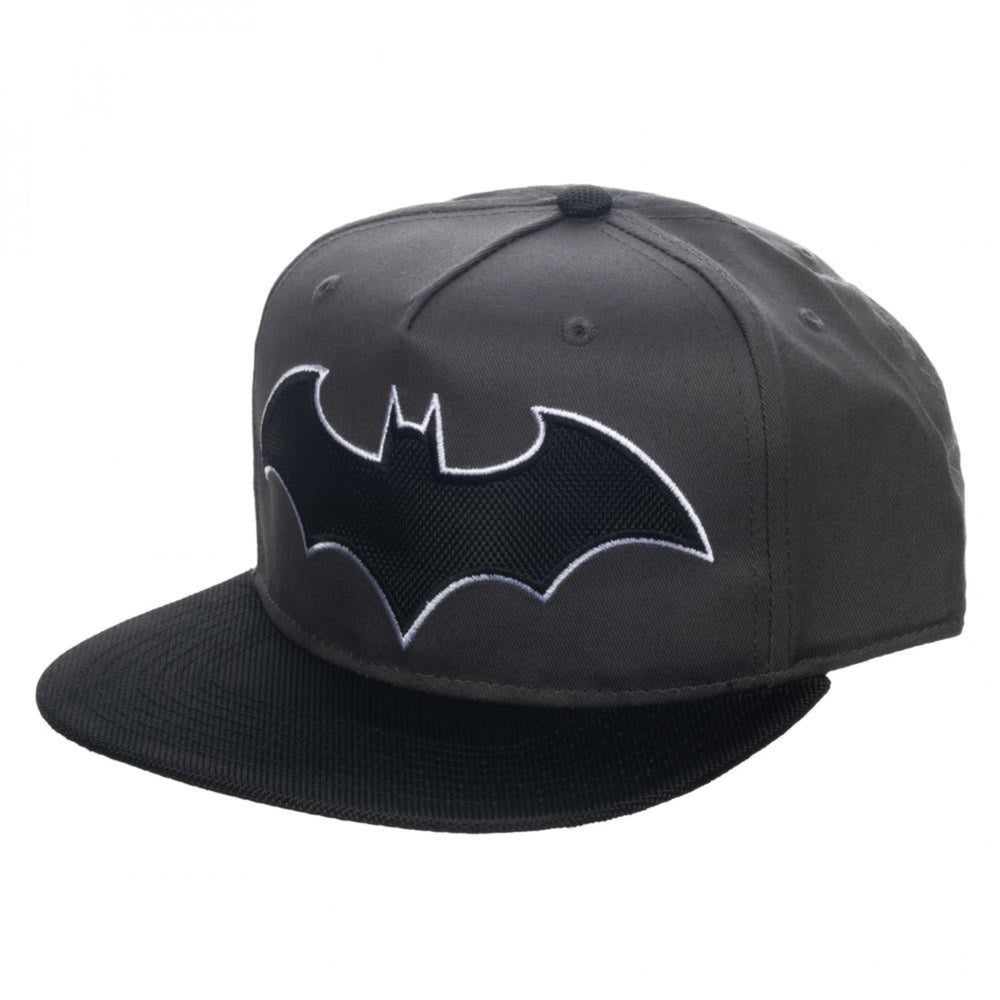 Batman Hush Symbol with Ballistic Brim Snapback Hat Image 2