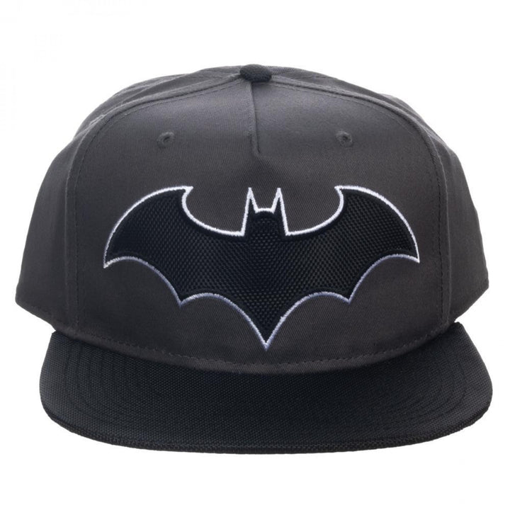 Batman Hush Symbol with Ballistic Brim Snapback Hat Image 3