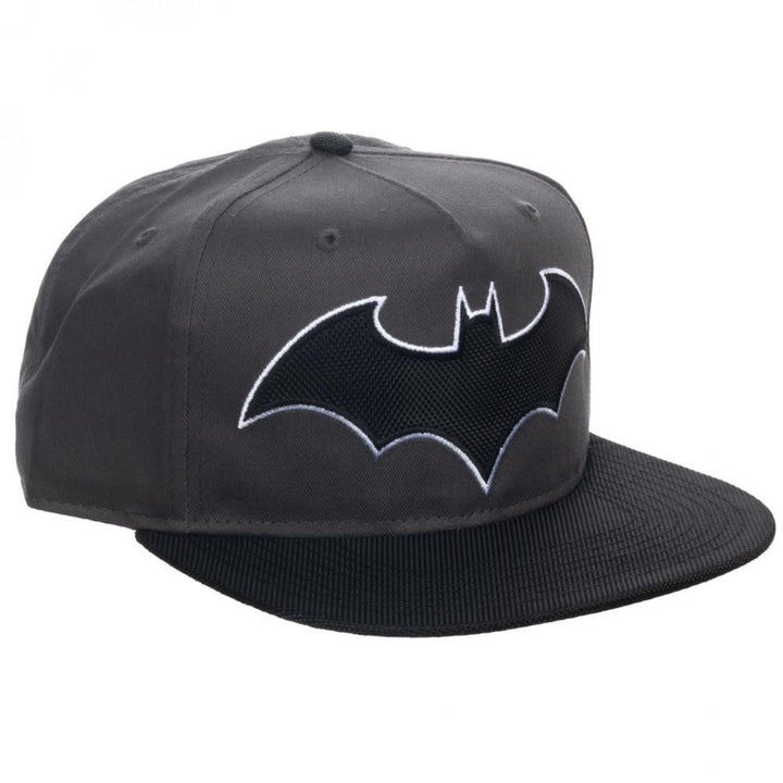 Batman Hush Symbol with Ballistic Brim Snapback Hat Image 4