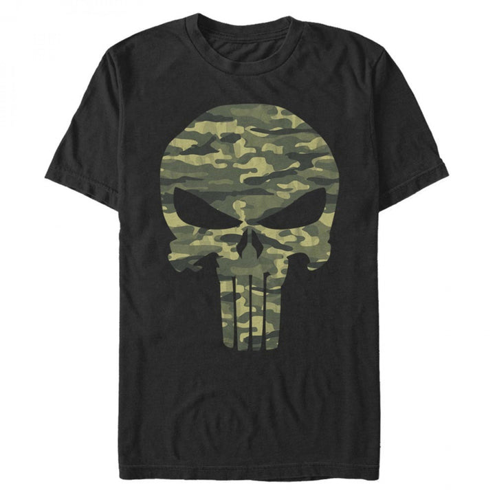Punisher Camo Skull T-Shirt Image 1