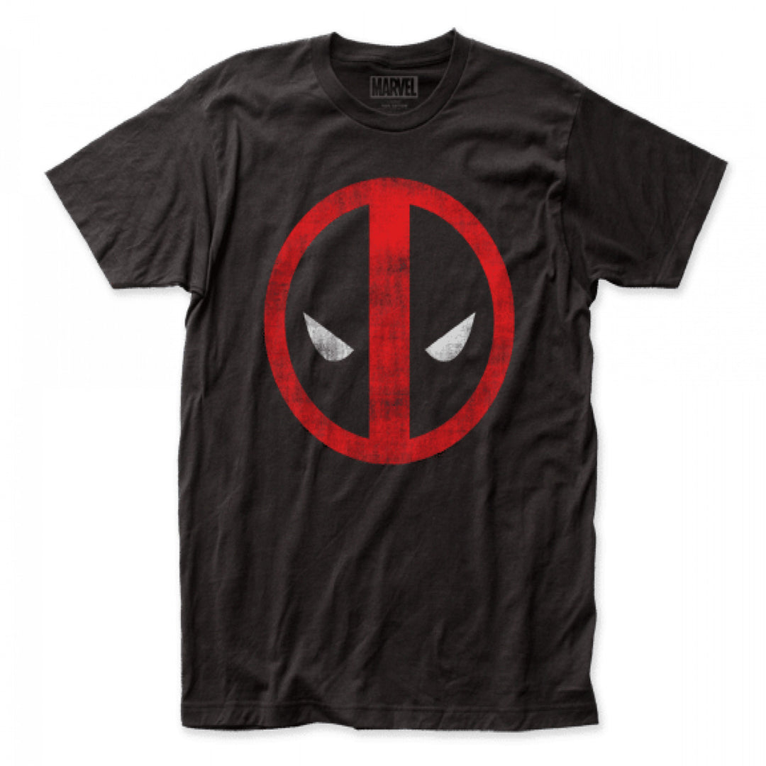 Deadpool Distressed Logo T-Shirt Image 1