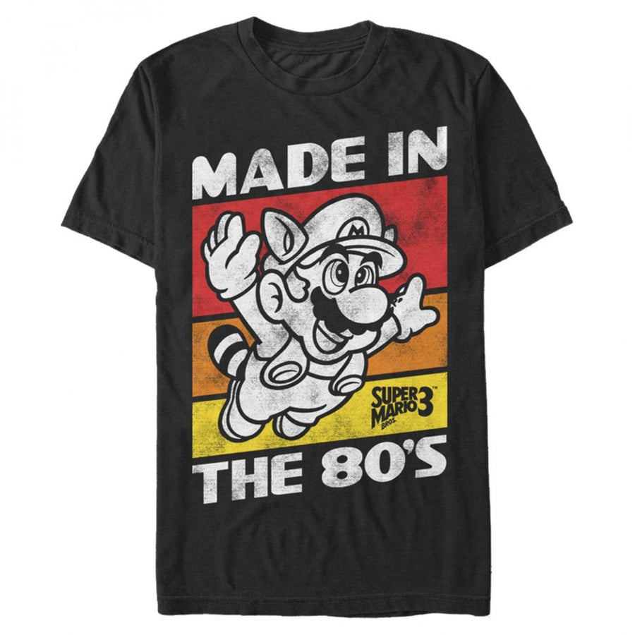 Nintendo Super Mario Flying Made in the 80s T-Shirt Image 1