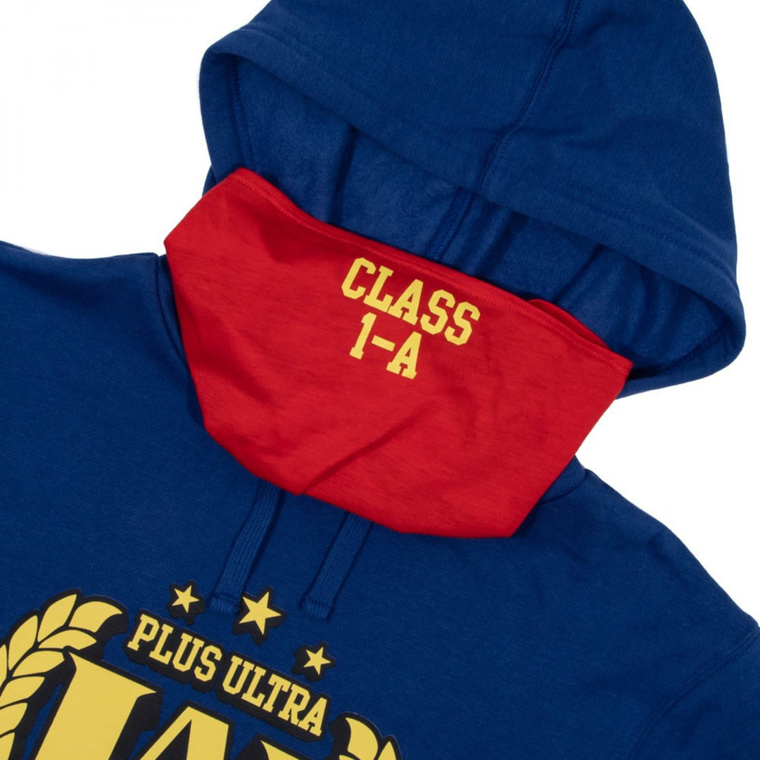 My Hero Academia Crest Hoodie with Built-in Face Mask Gaiter Image 3