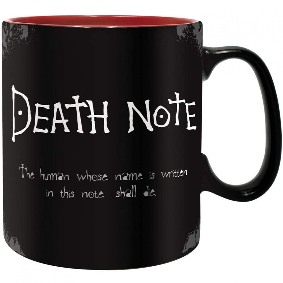 Death Note Rules Page How To Use 16 Ounce Ceramic Mug Image 1