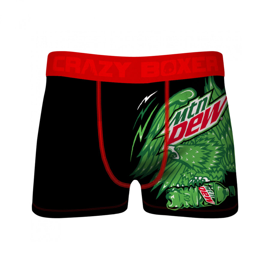 Crazy Boxers Mountain Dew Logo and Eagle Boxer Briefs Image 1