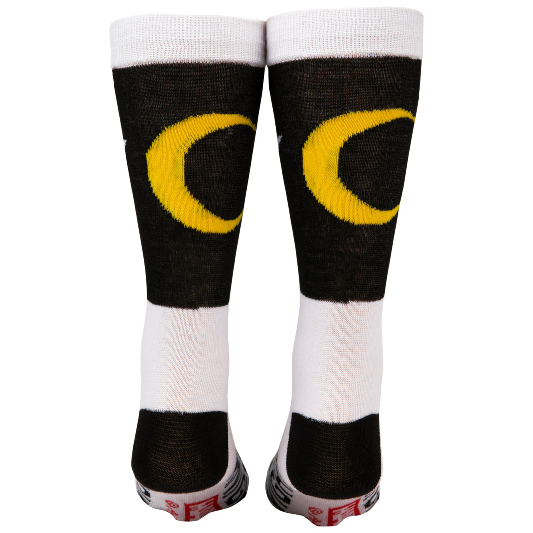 Moon Knight Costume Symbol Crew Socks Image 4