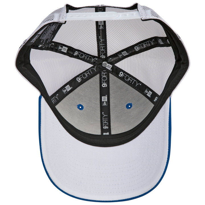 Captain America Symbol Trucker Era 9Forty Adjustable Hat Image 4