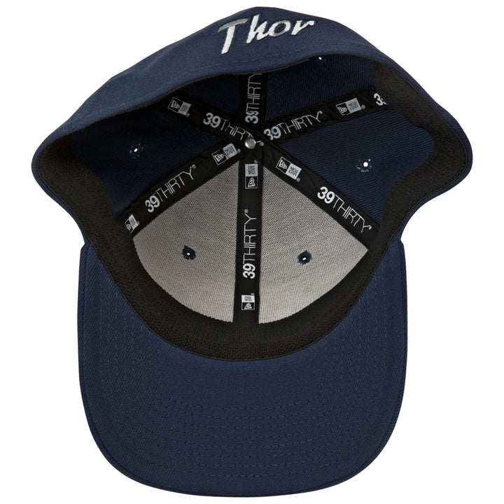 Thor Mjolnir Symbol Color Block  Era 39Thirty Fitted Hat Image 4