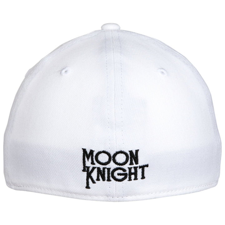 Moon Knight Gold with Outline Symbol  Era 39Thirty Fitted Hat Image 3