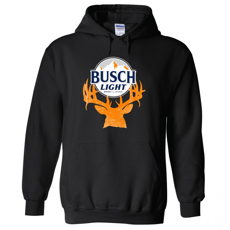Busch Light Deer Horns Hunter Logo Hoodie Image 1