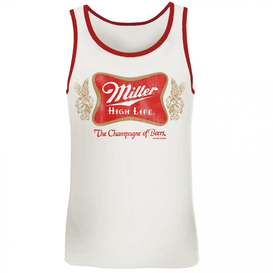 Miller High Life Red Trim Tank Top Image 1