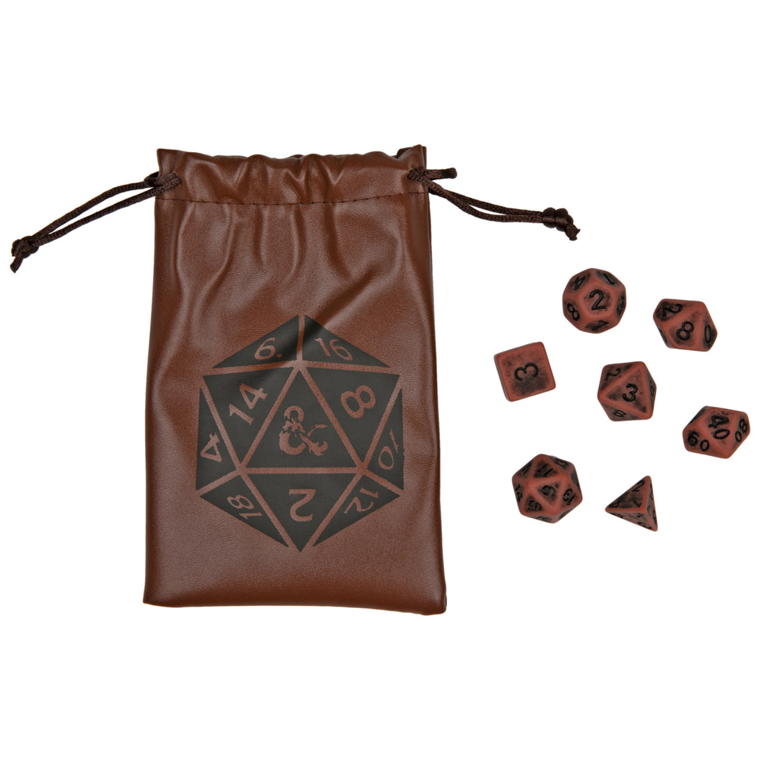 Dungeons and Dragons Dice Set and Bag Image 1