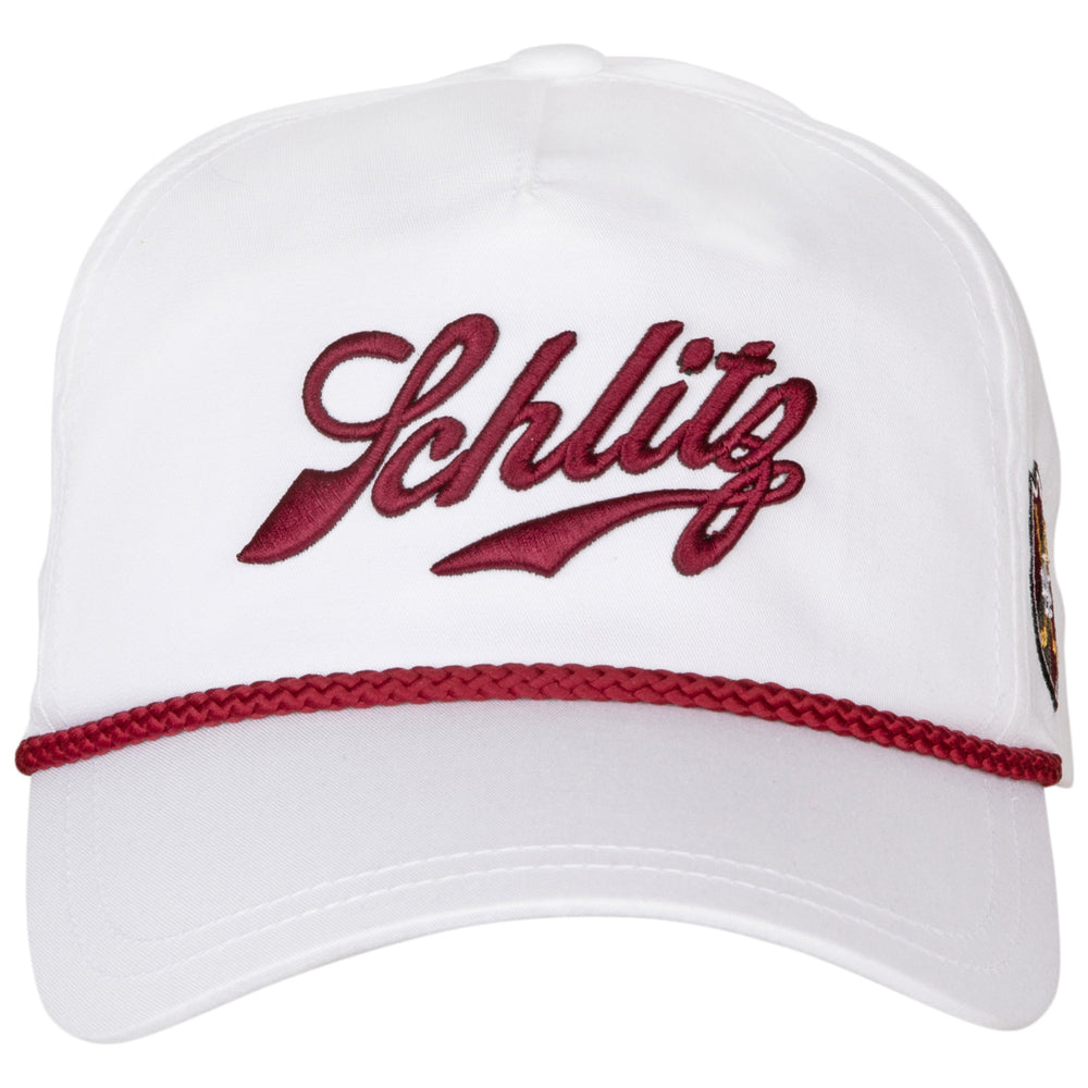 Schlitz Beer Rope Brimmed Adjustable Snapback Hat Image 2