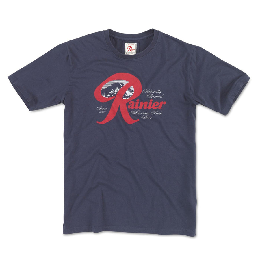 Rainier Naturally Brewed Classic Logo T-Shirt Image 1