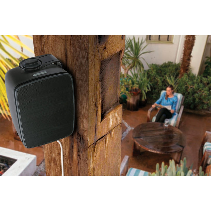 SoundPro Dual Bluetooth Weatherproof Indoor and Outdoor Wall-Mount Loudspeakers Image 8