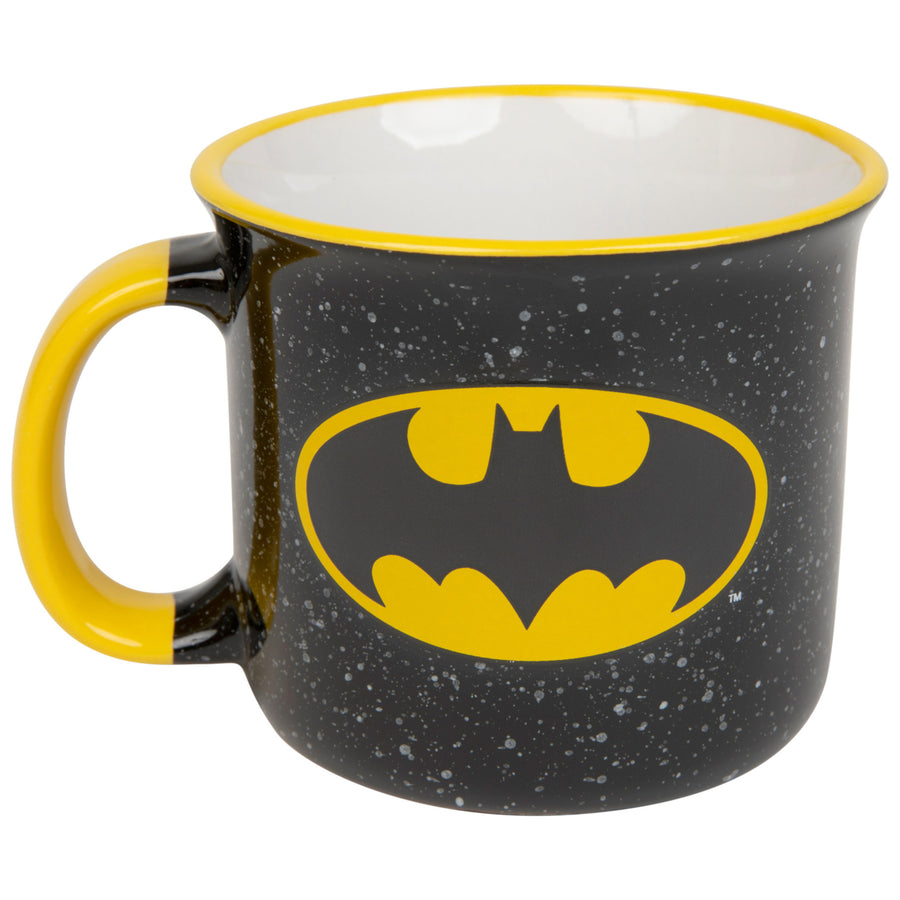 Batman Symbol Symbol Ceramic Camper Mug Image 1