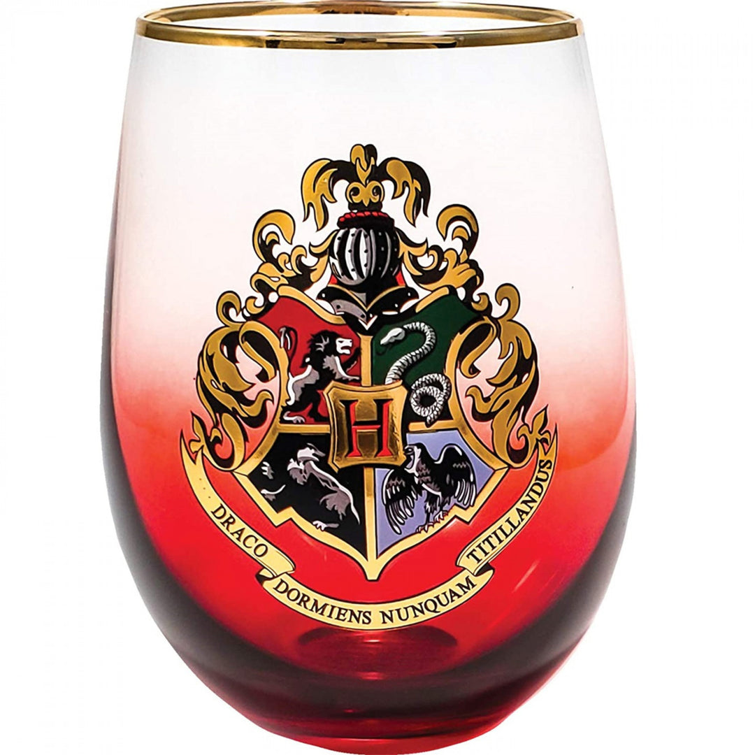 Harry Potter House Crests Stemless Glass Image 1