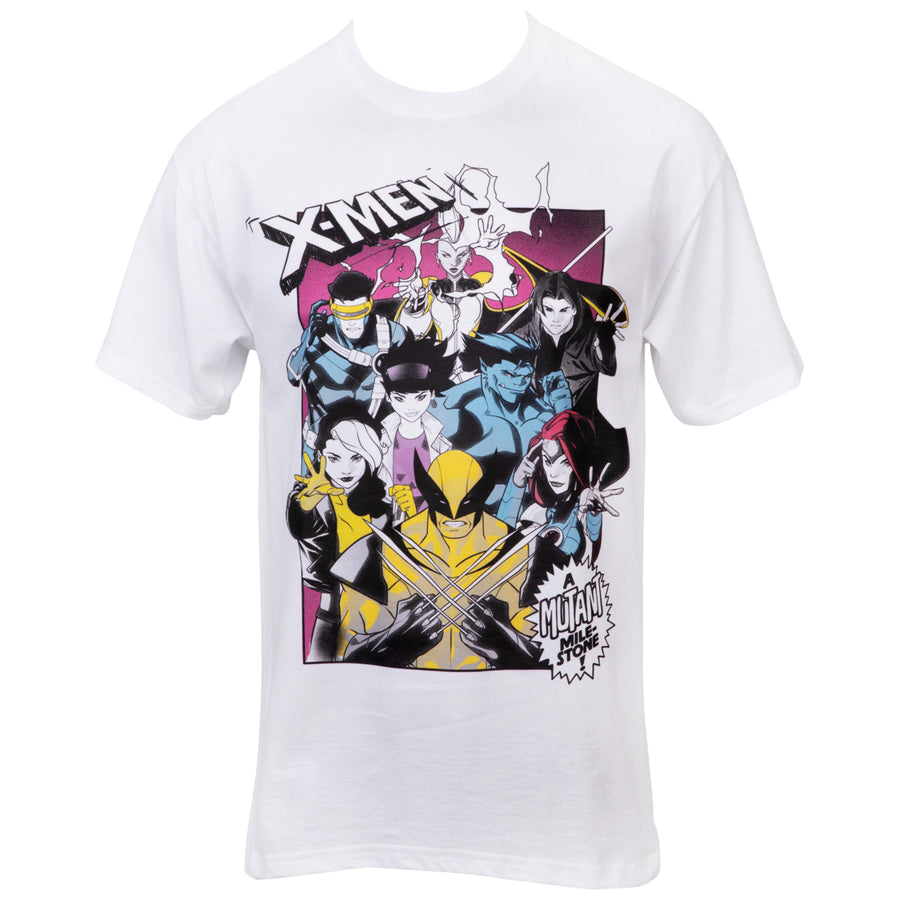 Marvel X-Men Characters Mutant Milestone T-Shirt Image 1