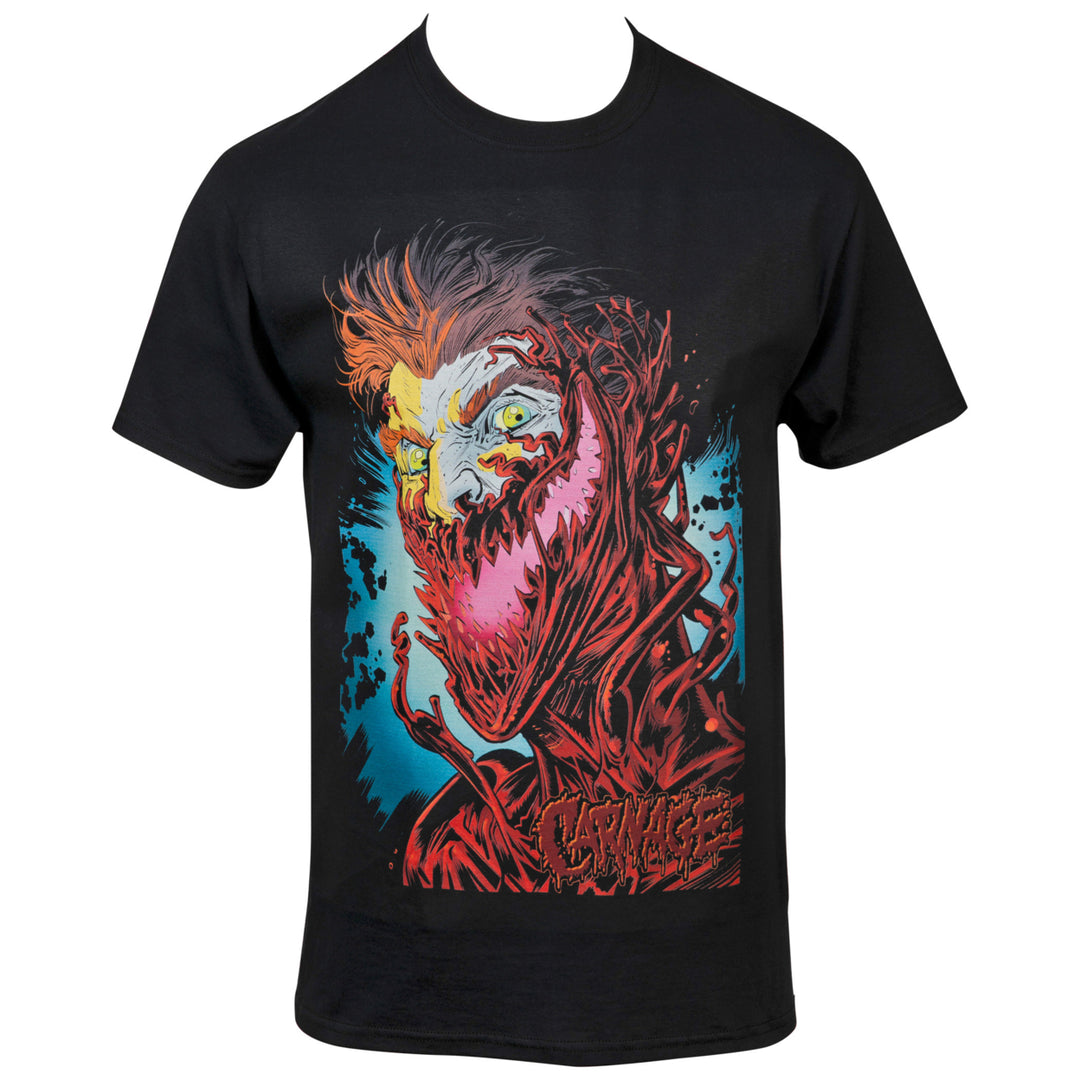 Marvel's Comics Carnage Cletus Cassidy Face T-Shirt Image 1