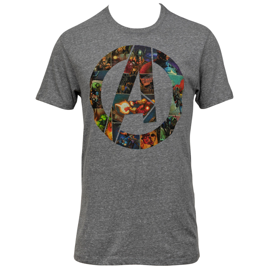 Avengers Filled Logo T-Shirt Image 1