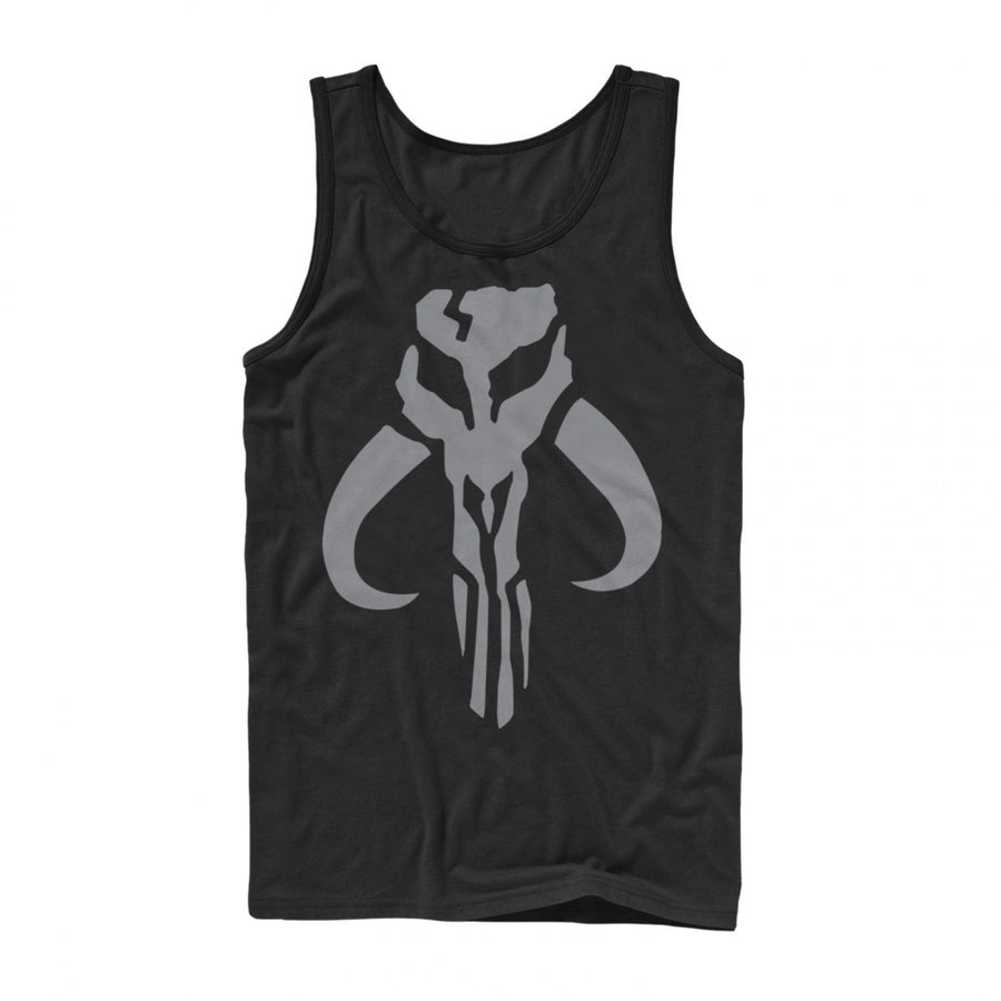 Star Wars The Mandalorian Mythosaur Logo Tank Top Image 1