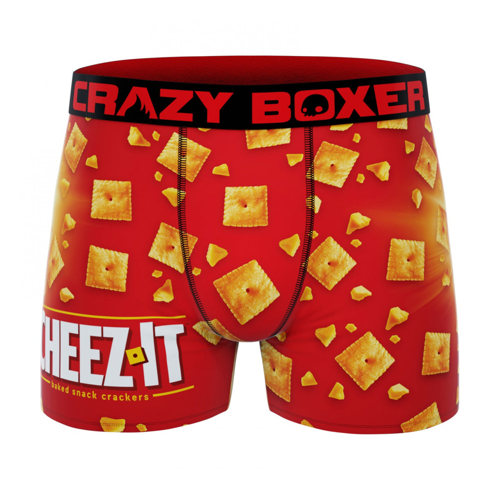 Crazy Boxers Cheez-It All Over Boxer Briefs Cracker Box Image 2