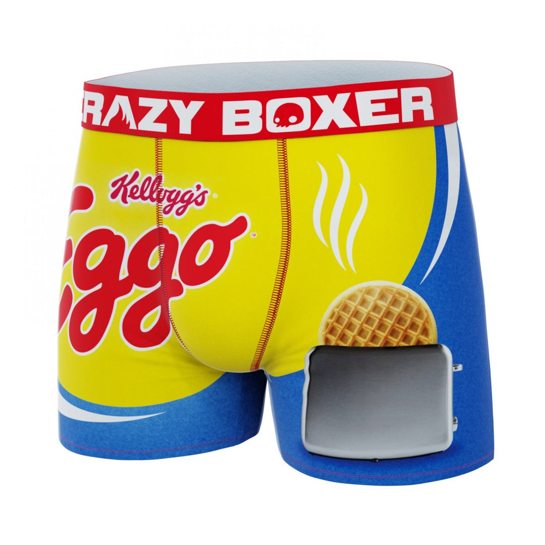 Crazy Boxers Kelloggs Eggos Boxer Briefs in Eggo Box Image 6