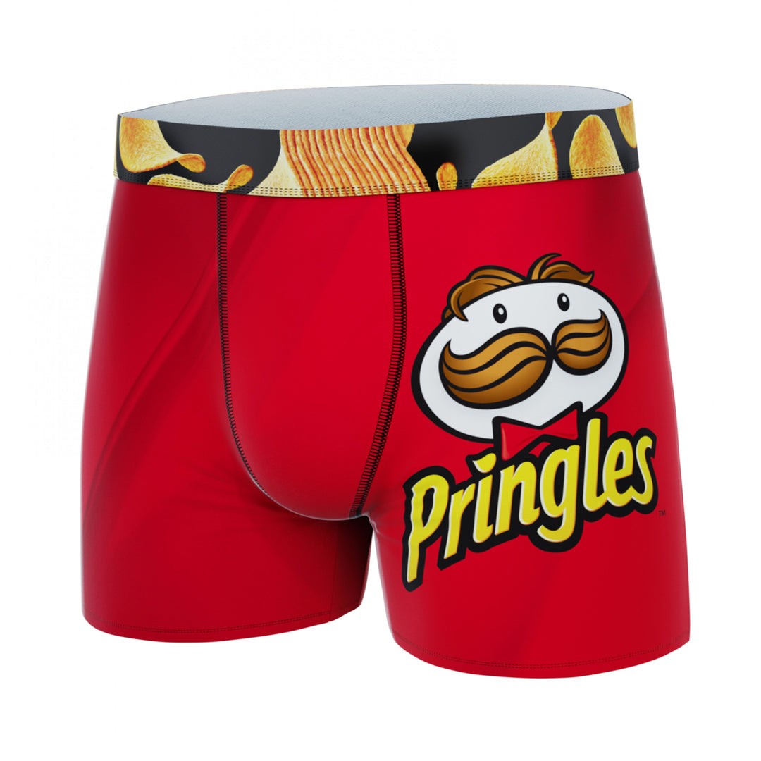 Crazy Boxers Pringles Logo Boxer Briefs in Pringles Can Image 6