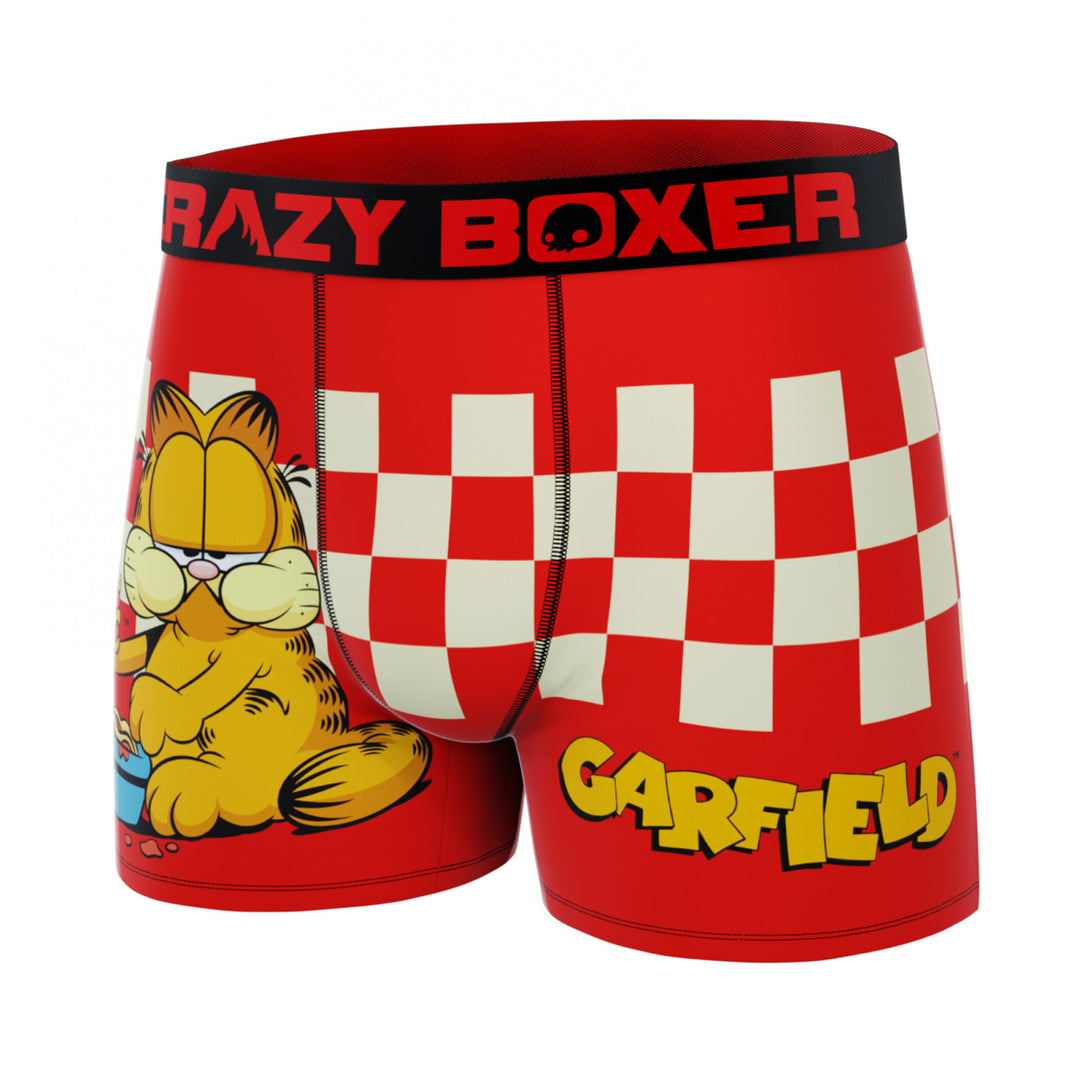 Crazy Boxers Garfield Lasagna Comic Boxer Briefs in Food Box Image 6