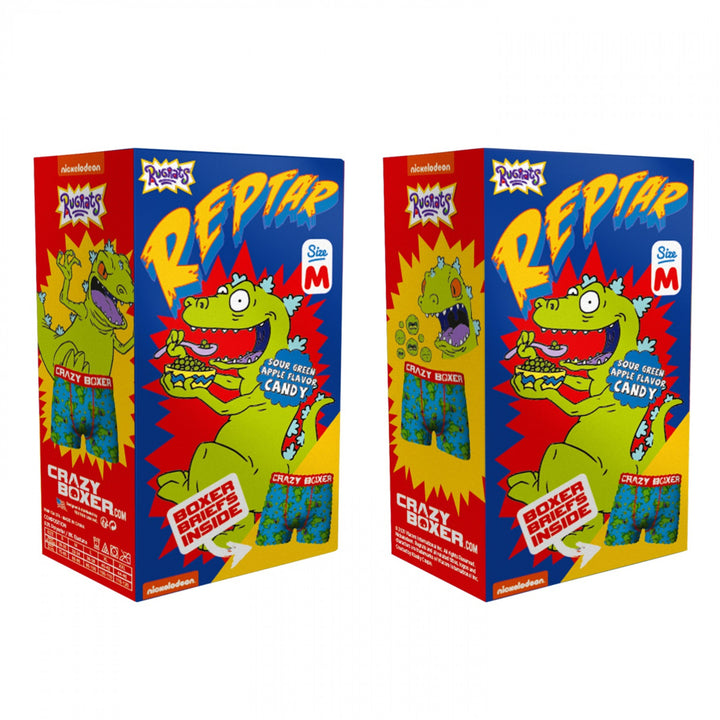 Crazy Boxers Nickelodeon Rugrats Reptar Boxer Briefs in Cereal Box Image 4