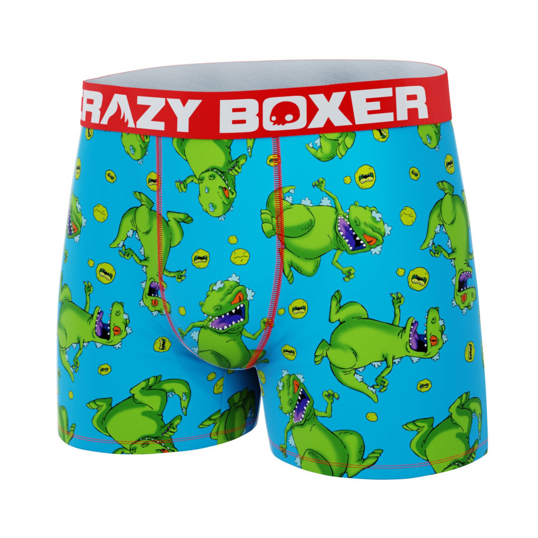 Crazy Boxers Nickelodeon Rugrats Reptar Boxer Briefs in Cereal Box Image 6