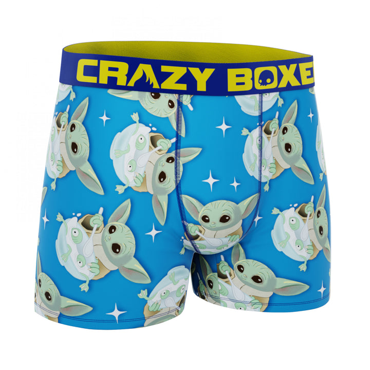 Crazy Boxers Star Wars The Child Grogu Boxer Briefs in Cereal Box Image 4