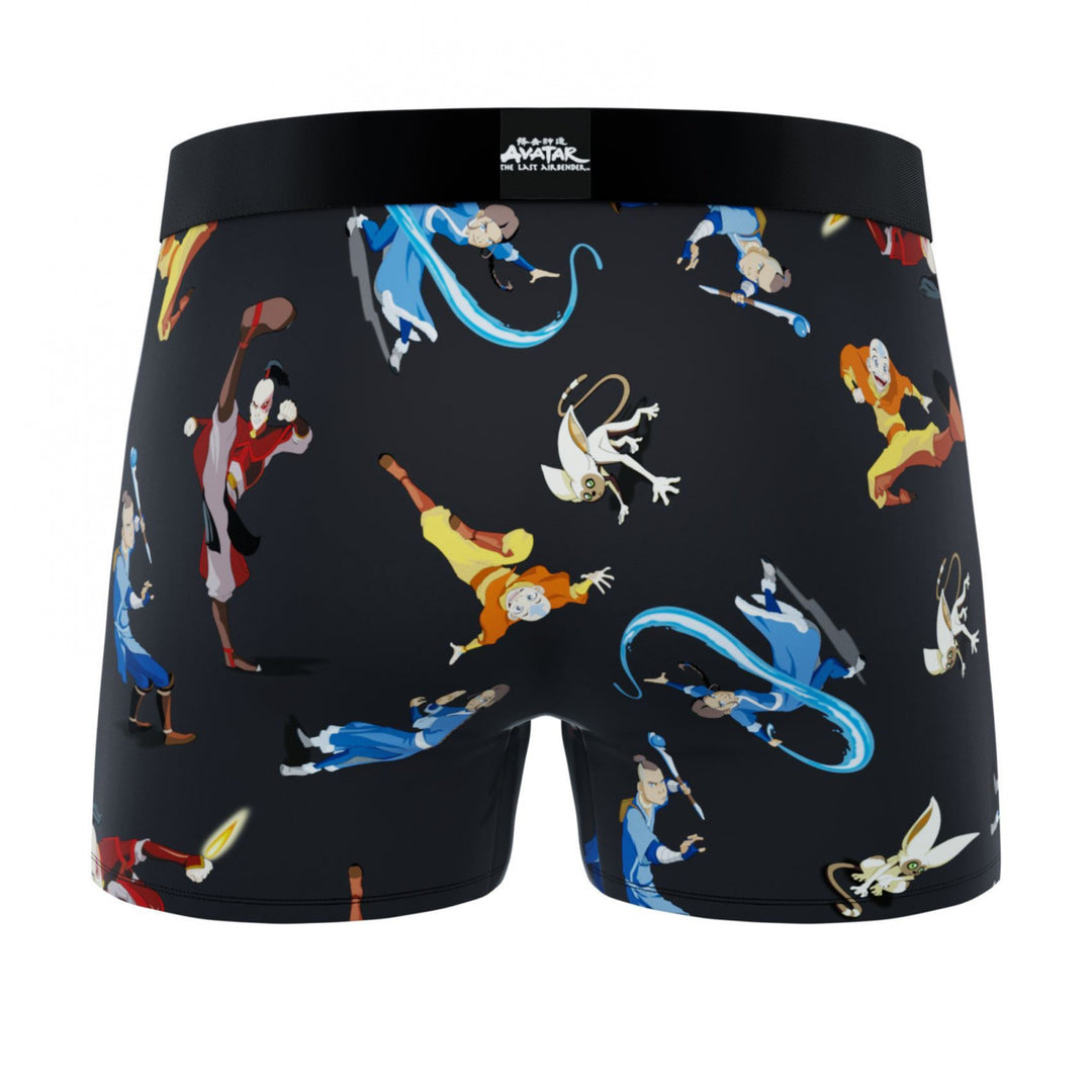 Crazy Boxers Avatar Action Poses Mens Boxer Briefs Image 2