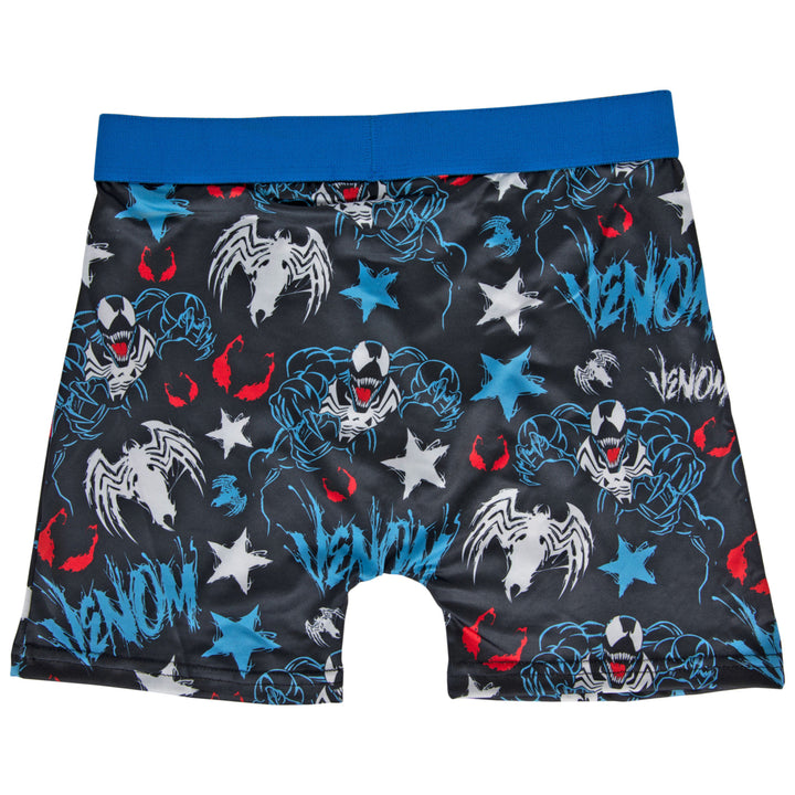 Marvel Venom Character and Symbol All Over Aero Boxer Briefs Underwear Image 2