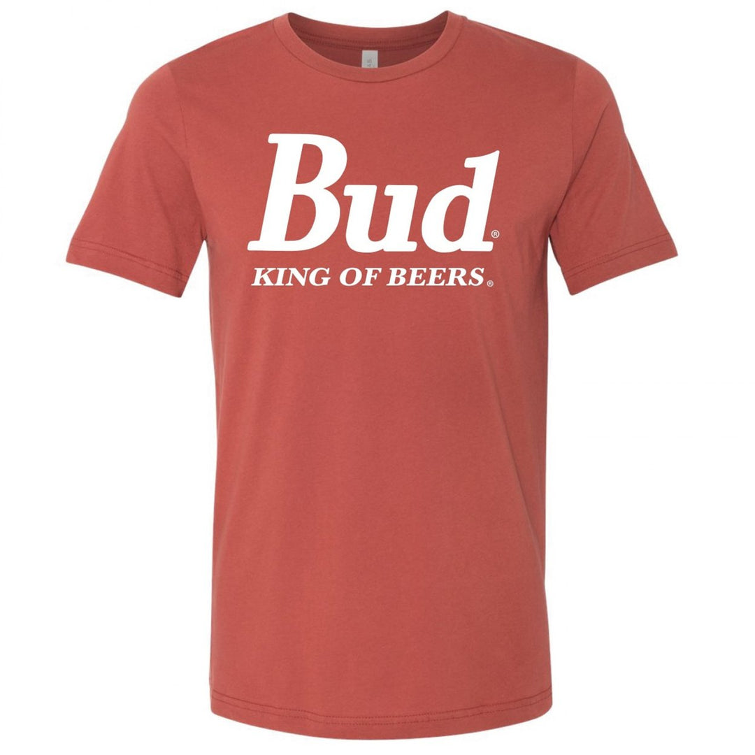 Budweiser King of Beers Classic Logo T-Shirt Image 1