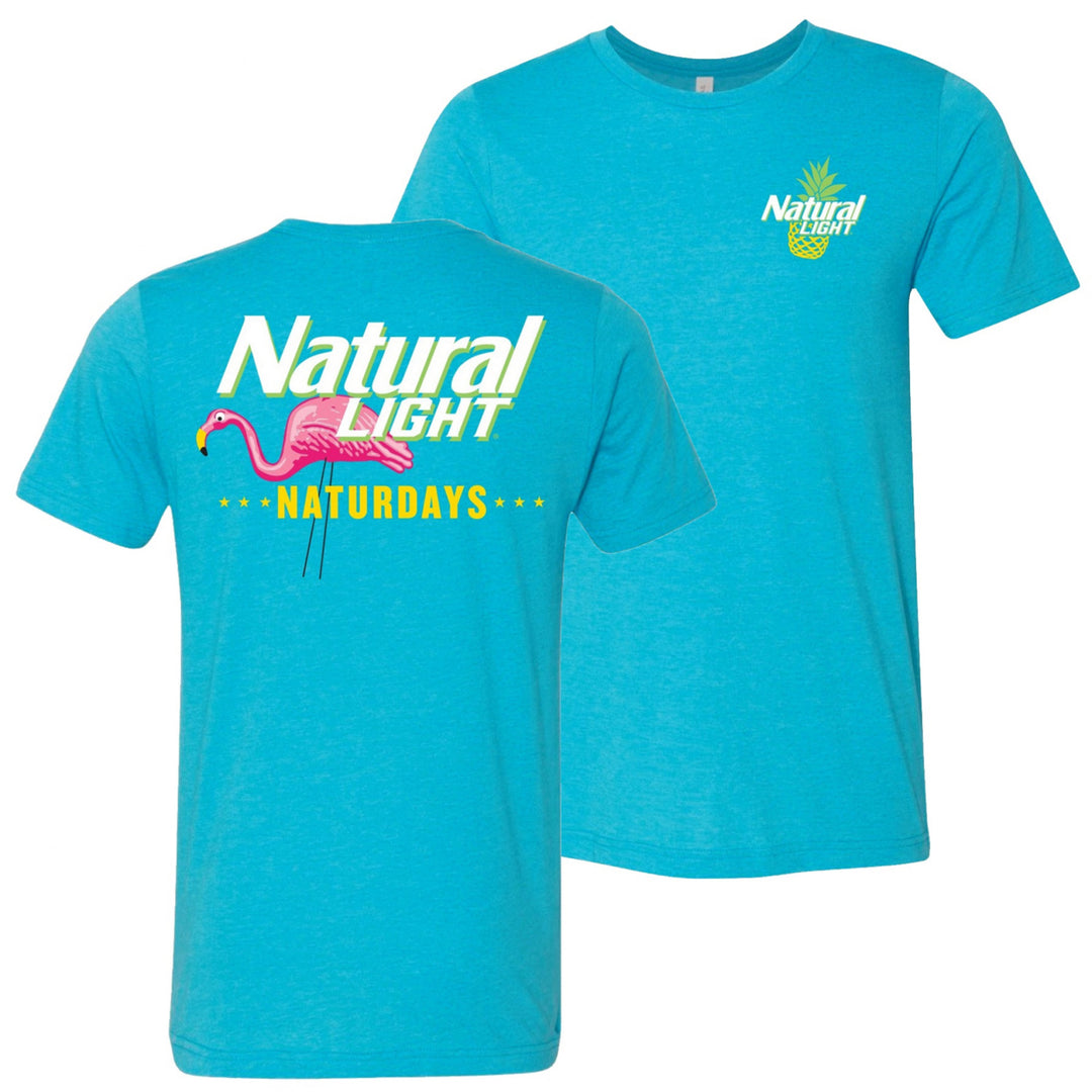Natural Light Naturdays Pineapple Blue Colorway T-Shirt Image 1