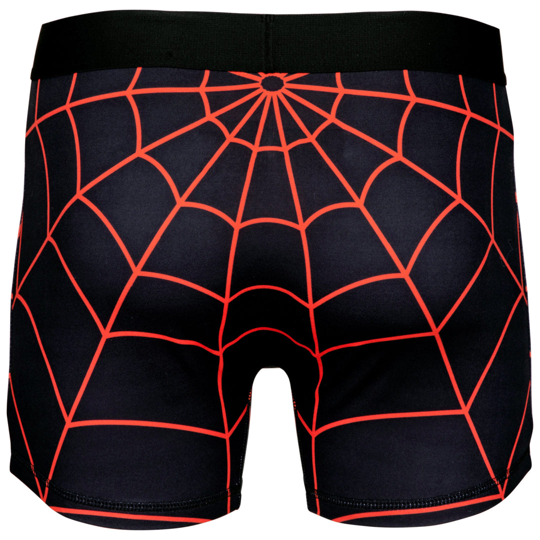 Spider-Man Miles Morales Character Armor Style Boxer Briefs Image 4