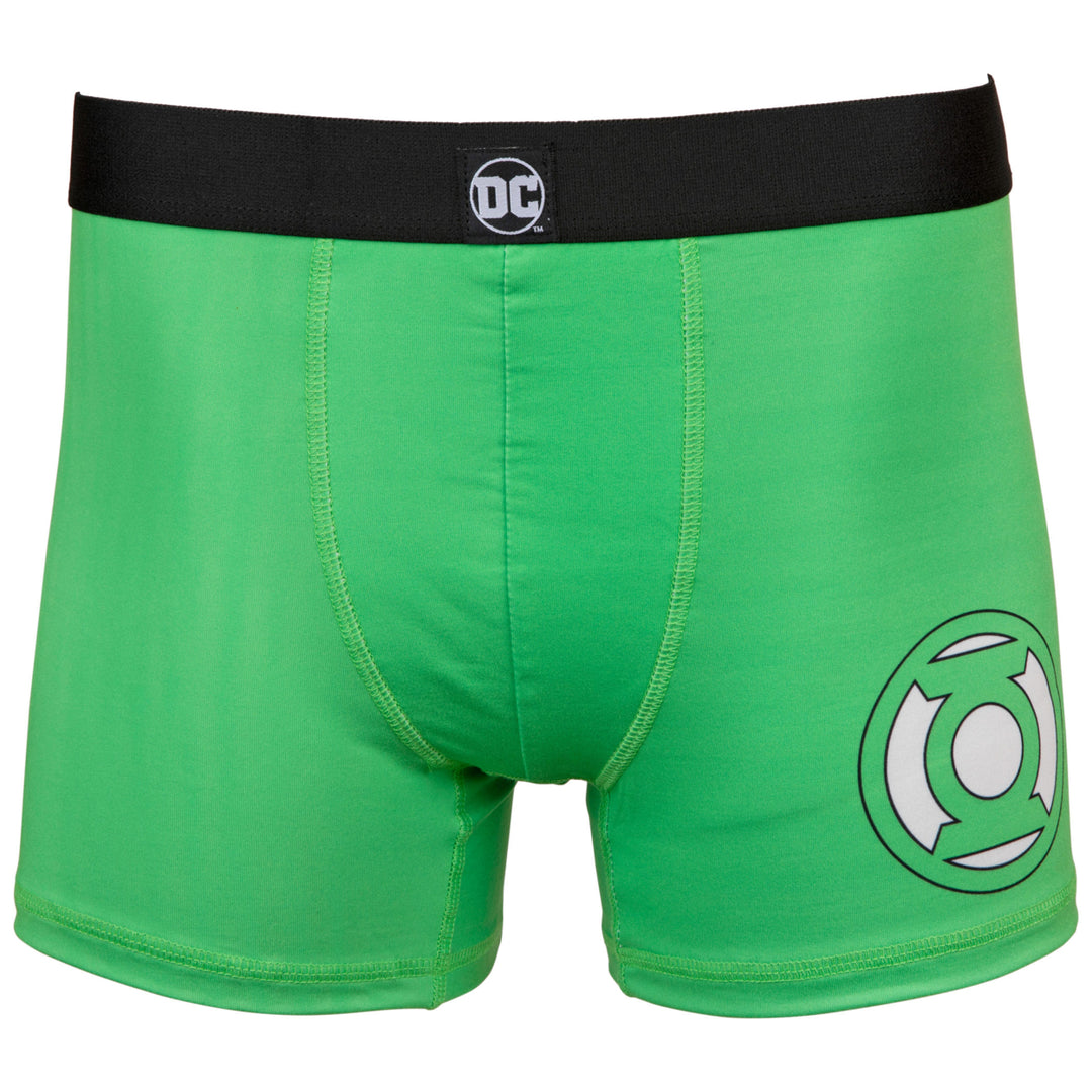 DC Comics Green Lantern Classic Logo Boxer Briefs Image 1