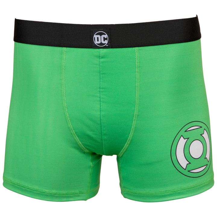 DC Comics Green Lantern Classic Logo Boxer Briefs Image 1