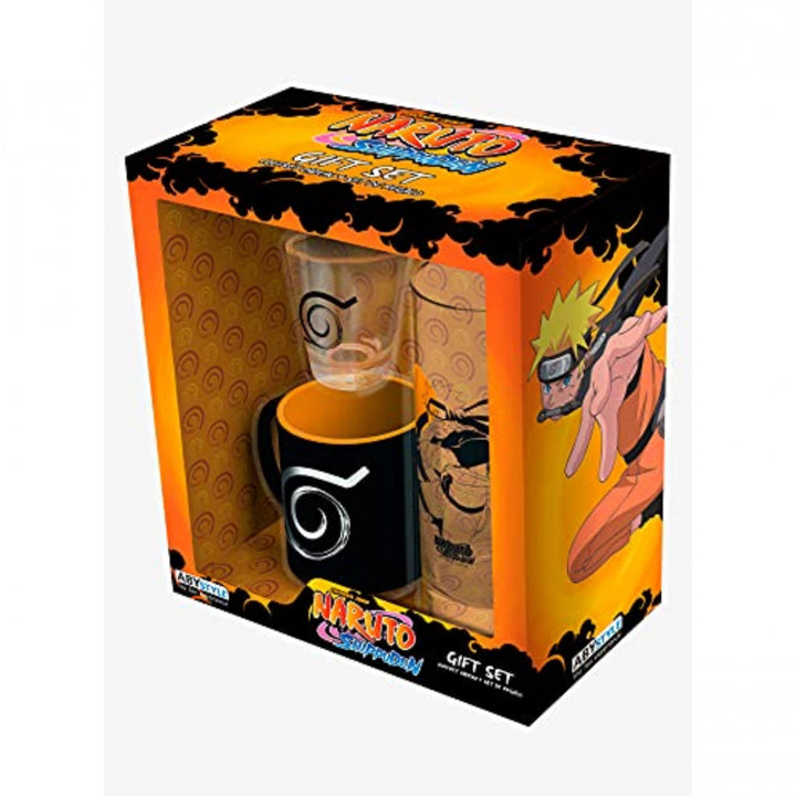 Naruto Shippuden Naruto 3-Piece Drinkware Gift Set Image 1