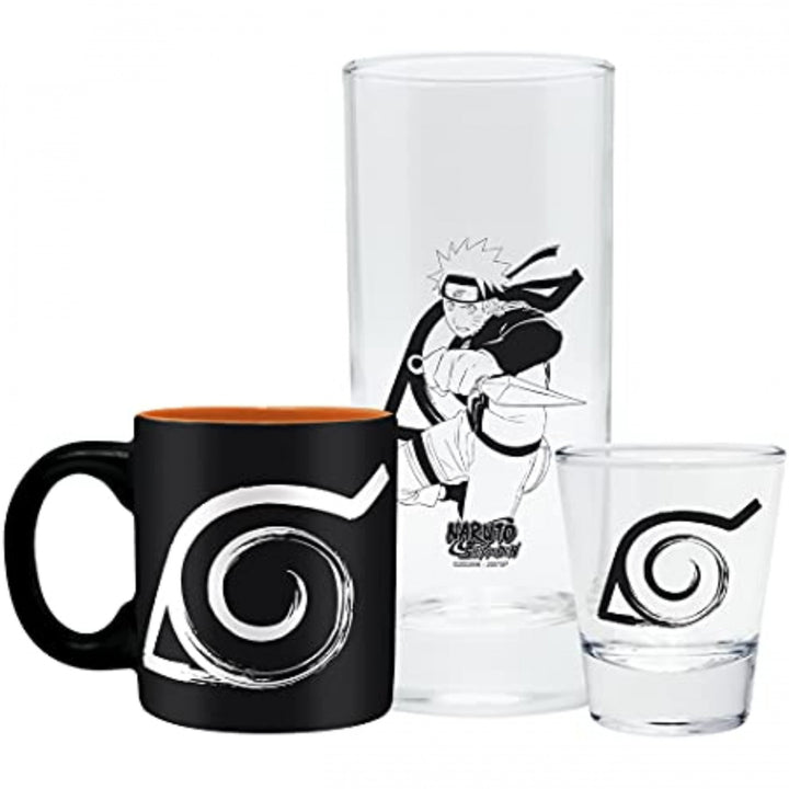 Naruto Shippuden Naruto 3-Piece Drinkware Gift Set Image 2