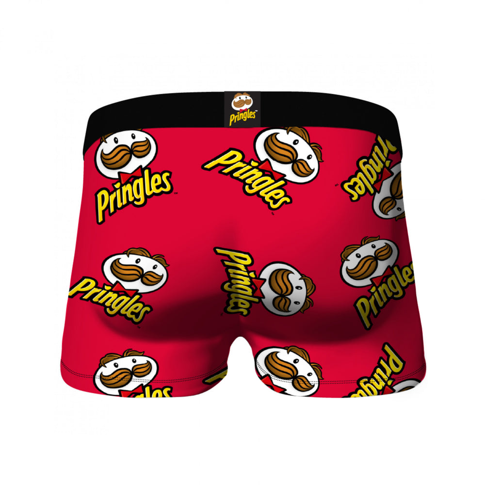 Crazy Boxers Pringles Logo All Over Boxer Briefs Image 2