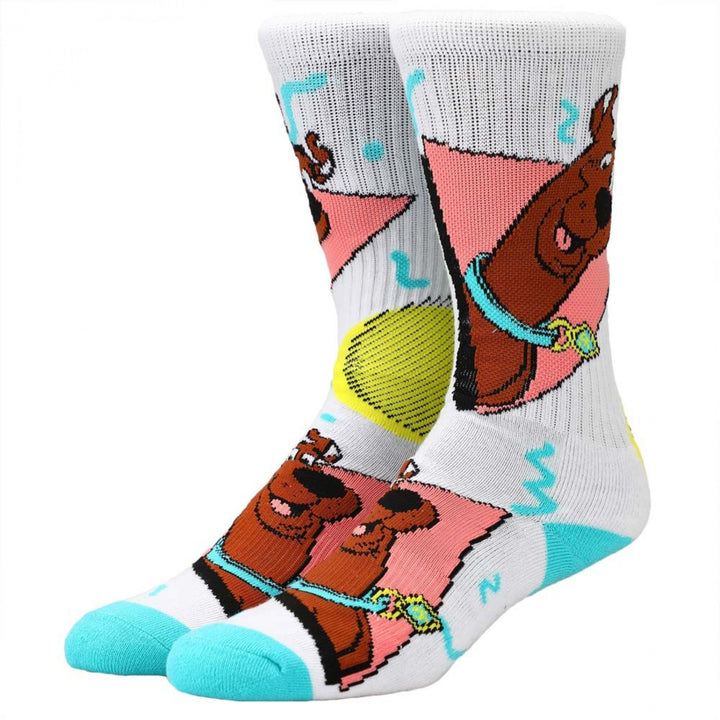 Scooby-Doo Retro Toss Crew Socks Image 1