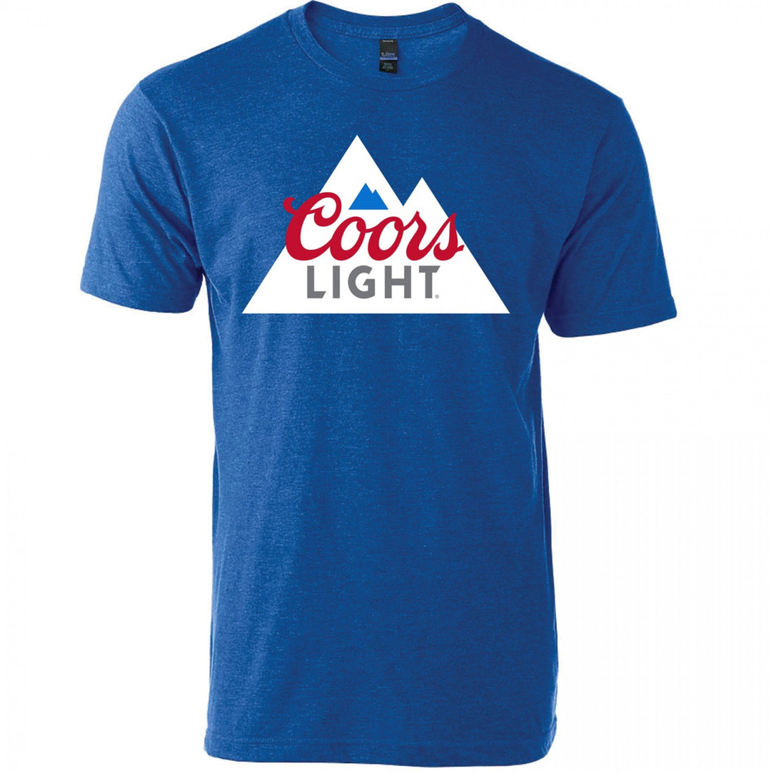 Coors Light Cold Mountains Logo T-Shirt Image 1