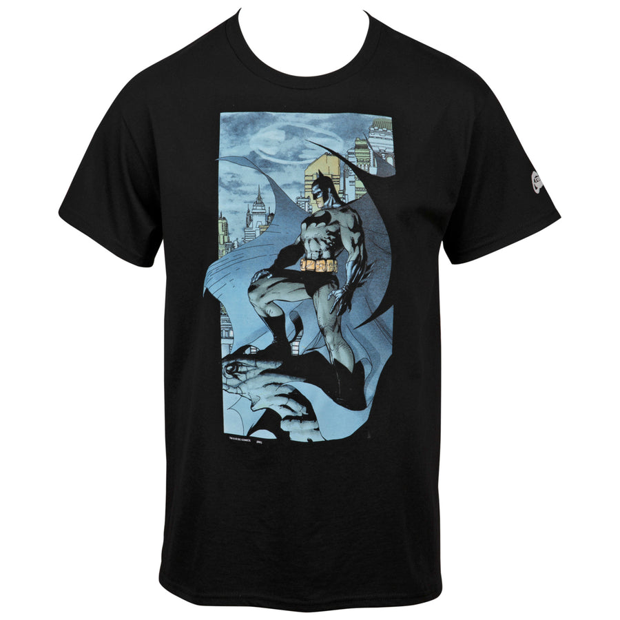 Batman The Dark Knight Returns Gargoyle Jim Lee Comic Image T-Shirt Image 1