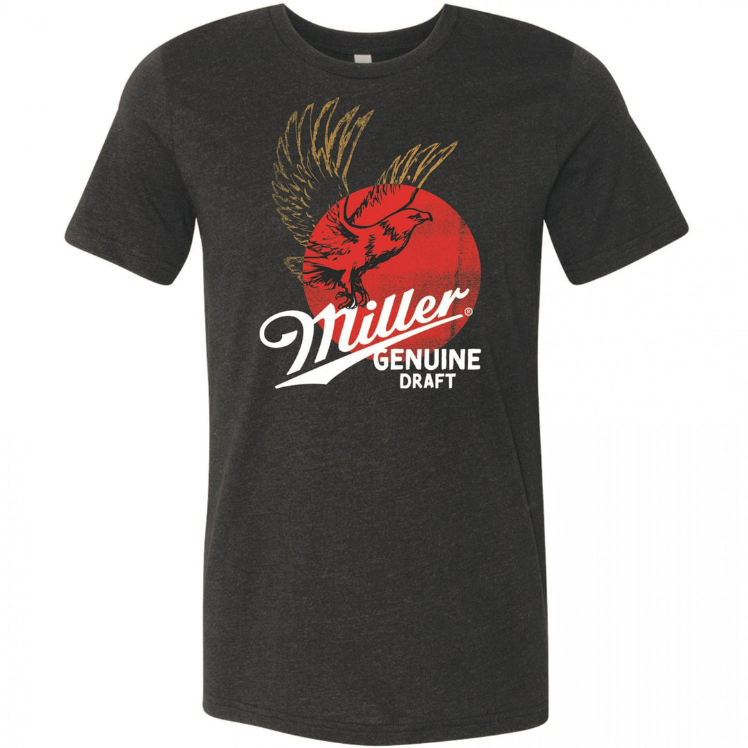 Miller Genuine Draft Eagle Can Logo T-Shirt Image 1