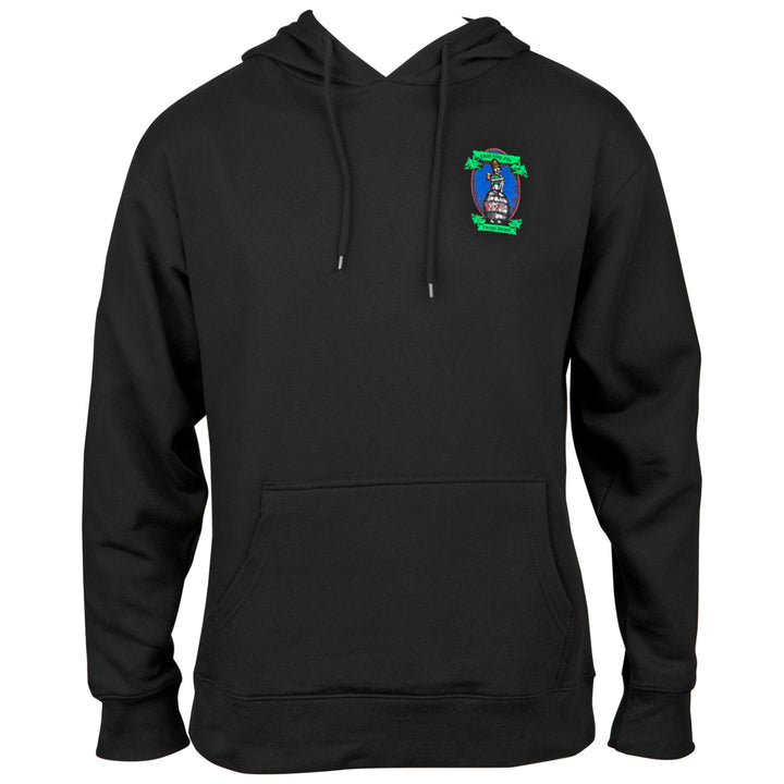 Dead Guy Full Color Logo Front and Back Print Hoodie Image 3