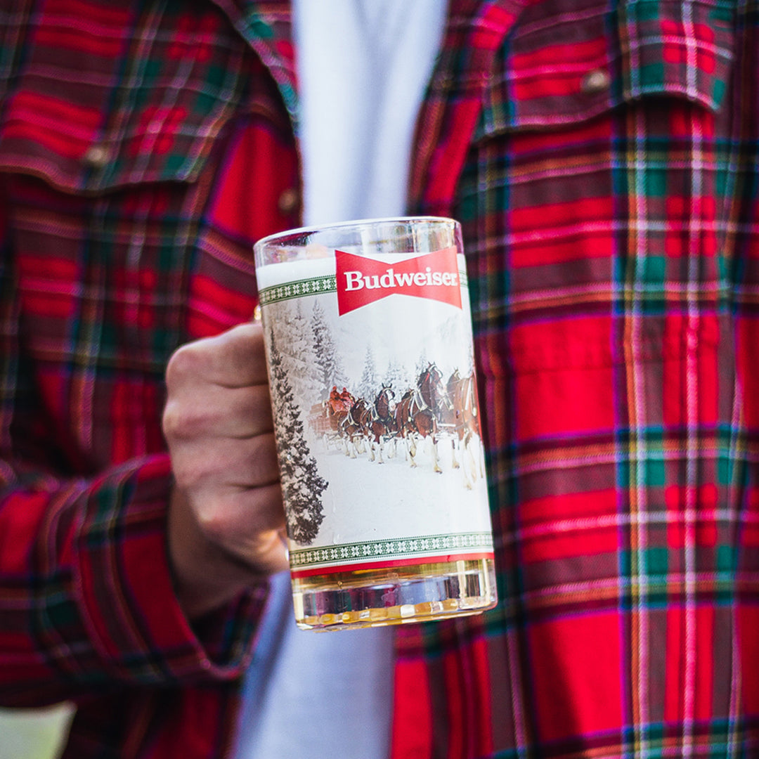 Budweiser 16 Ounce Holiday Stein Image 2
