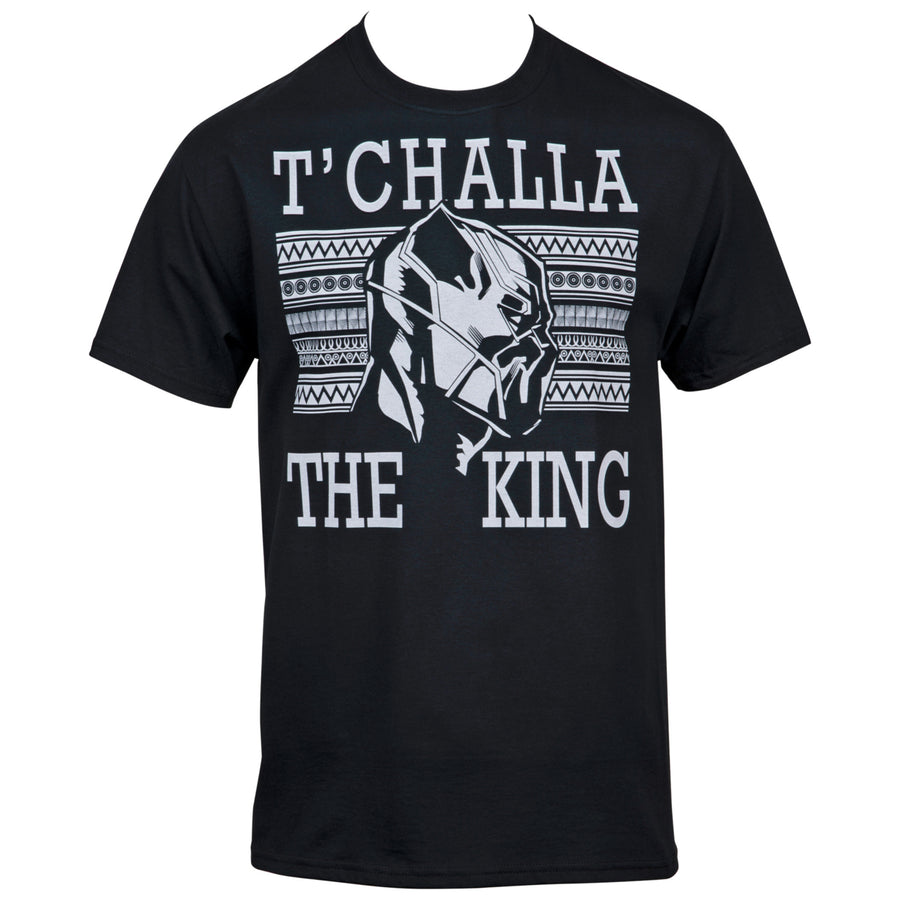 Marvel Black Panther TChalla The King T-Shirt Image 1