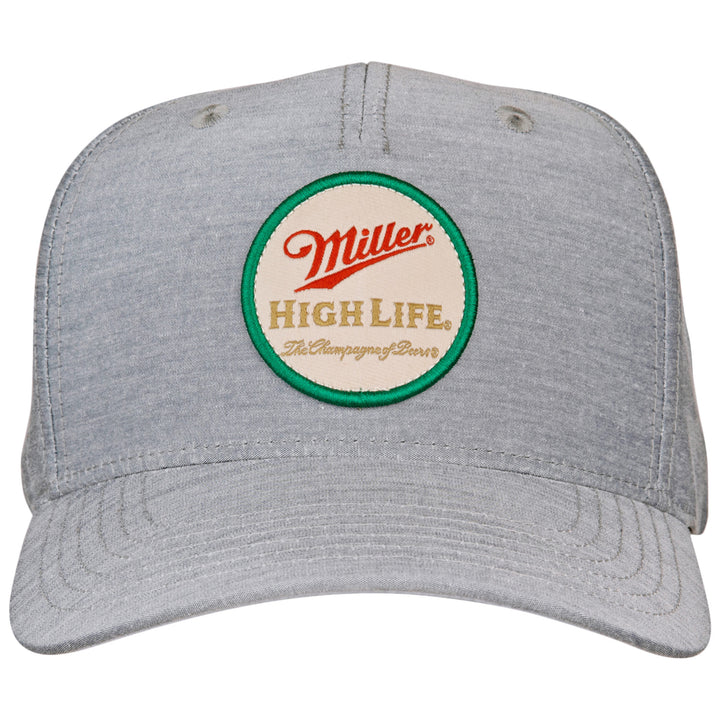 Miller High Life Beer Brand Patch Adjustable Hat Image 2